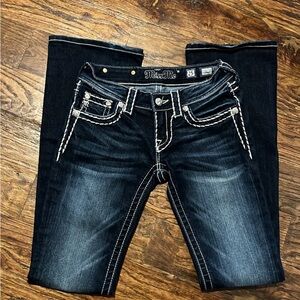 Miss Me jeans, J55014B58, size 25, distressed bootcut